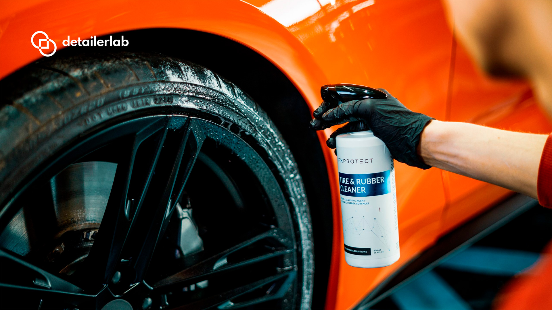 Limpia Llantas X 5 L - FULL CAR - Productos para limpieza y cuidado del auto .