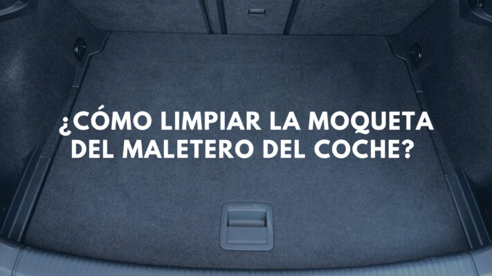 limpiar moqueta maletero coche